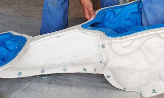Carase, matrite de sprijin pentru matritele flexibile din silicon