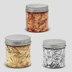 Foil Flake, Cupru, Silver, Gold