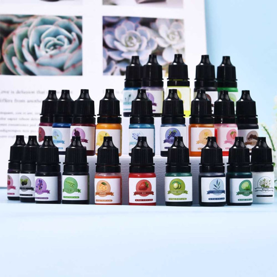 KIT-24X5ML COLORANT, PIGMENT  RASINI "CONCENTRAT"