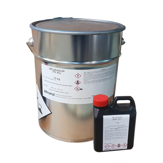 Kit rasina epoxidica VG ALU, destinat turnariii de repere si piese rezistente la tempratura si uzura