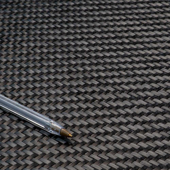 Tesatura fibra carbon Twill 2/2 Industry 3K 12K Hyosung rola 100 ml pentru materiale compozite