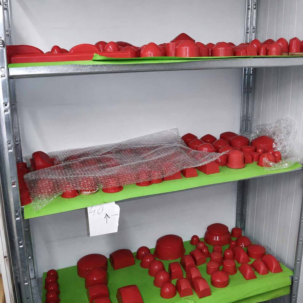 Fabricarea tampoanelor tampografice din silicono FTV HT 33 Red