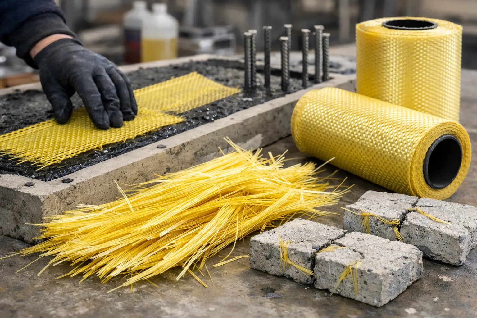 Fibra Kevlar pentru armare: unde merită