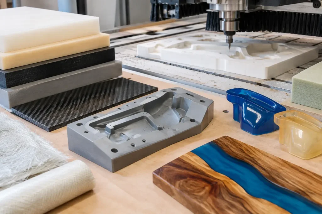 Material pentru plăci CNC de modelare: alegerea corectă